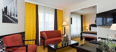 Euler Juniorsuite Wohn- und Loungebereich